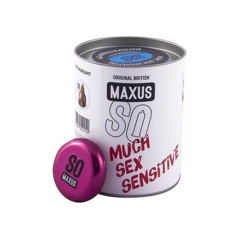 MAXUS SO MUCH SEX 100 ШТ SENSITIVE (УЛЬТРАТОНКИЕ)