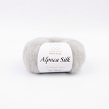 Пряжа Infinity Alpaca Silk 1032 светло-серый