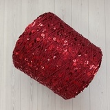 Пряжа Shine Paillettes 6399 бордо