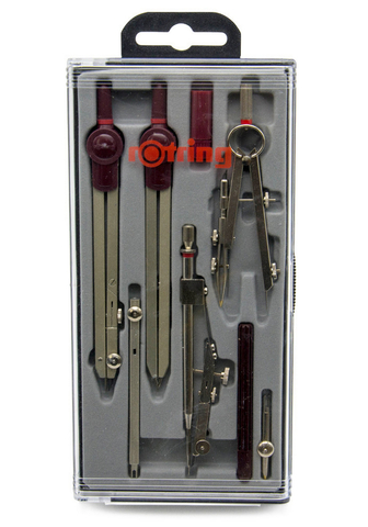Готовальня Rotring Centro, 8 предметов (S0233410)