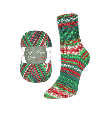Rellana Flotte Socke Christmas 6-ply 2026
