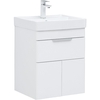 Aquanet Ирис New 312421 Тумба с раковиной, цвет: белый