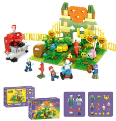 Конструктор Зомби против растений - Ферма 1042 дет.