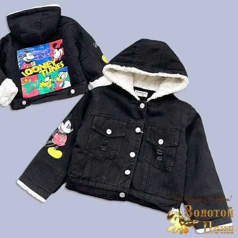 Куртка джинсовая на меху (2-6) 251027-F952