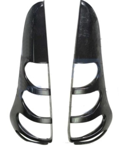 Накладки на фонари Лада Калина 1 хэтчбек (не окрашенные)