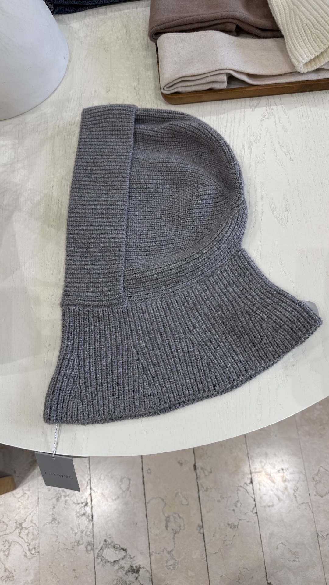 Капор с отворотом