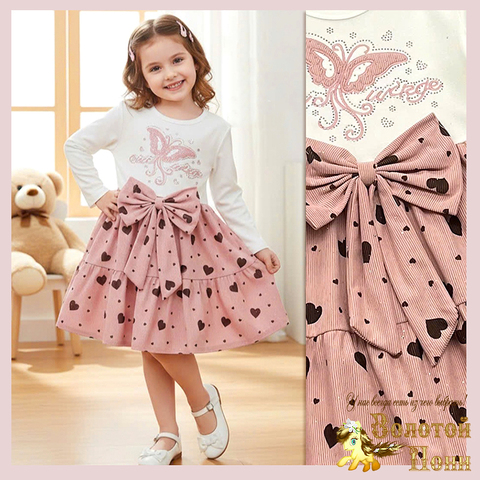 Платье девочке (3-6) 251204-W2070