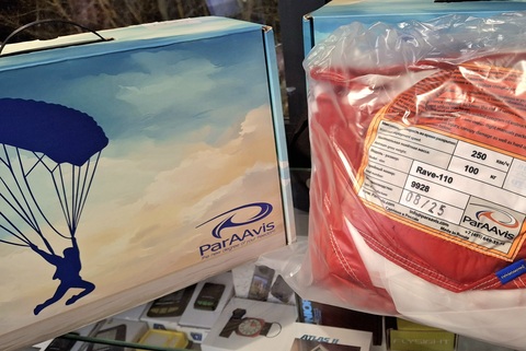 Основной парашют Rave 110 2025 года