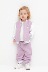 брюки  для девочки  КР 400787/ледяная орхидея к537