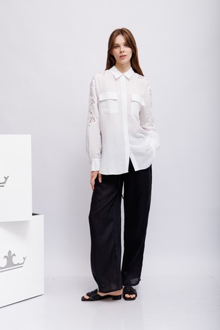 Beatrice b Брюки льняные широкие