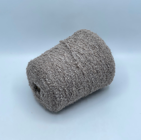 Polipeli, Bellota, 170м. 80% бэби альпака, 20% нейлон, Серо-бежевый на черной основе, 38963