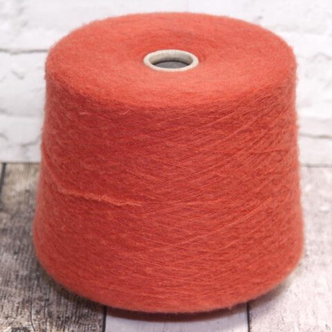 Вспушенный меринос с кашемиром (10%) LANIFICIO DELL’ OLIVO EMMA 1100 рыжий