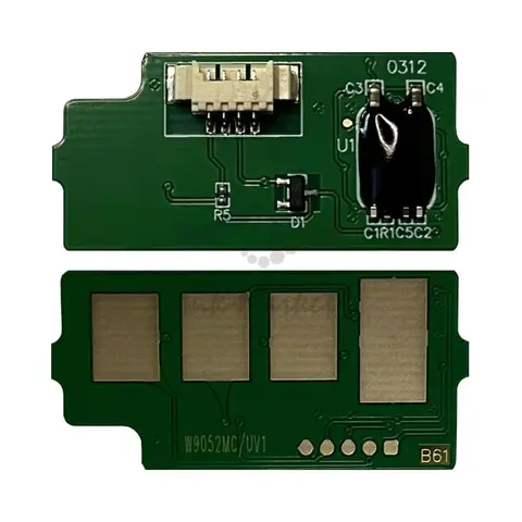 Чип для картриджа W9052MC желтый для HP Color LJ Managed MFP E87640, E87650, E87660 (52K, со шлейфом ) UNItech (Apex)