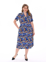 4536 Халат на пуговицах