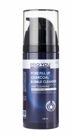 Пенка Pro You Pore Fill Up Charcoal Bubble Cleanser, 100 мл