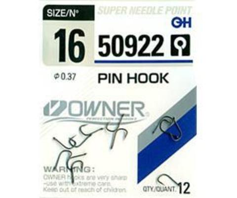 50922 № 16 Крючки OWNER Pin Hook-Bc/ продажа от 5 уп.