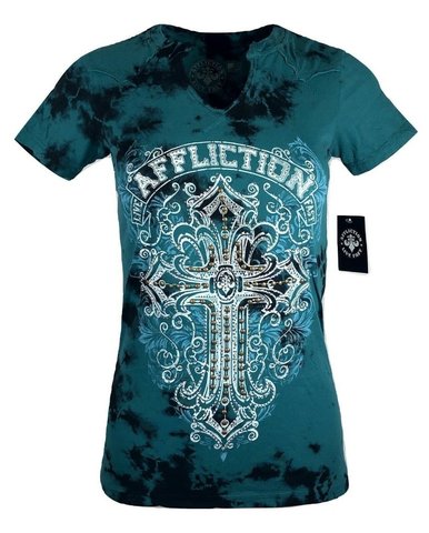 Affliction | Футболка женская SAINT GERMAIN AW22512I перед