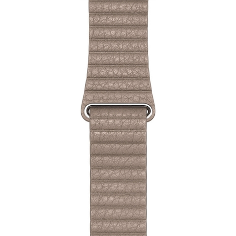 Ремешок Apple 44mm Stone Leather Loop  (MTHD2ZM/A)