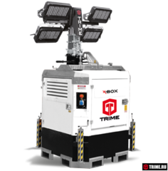 Осветительная вышка TRIME X-Box 4x320W 48V LED дизельная - [8.5 м / Kubota]