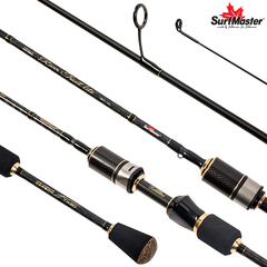 Спиннинг штекерный угольный 2 колена AKARA Surf Master River Trout Lite UL (0,2-4) 1,8 м