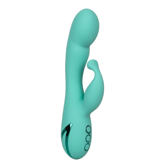 Зеленый вибратор-кролик 23см California Exotic Novelties Tahoe Temptation SE-4350-75-3