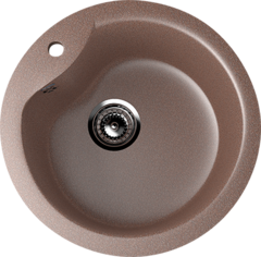 ULGRAN U-102  Круглая мойка с отверстием под смеситель