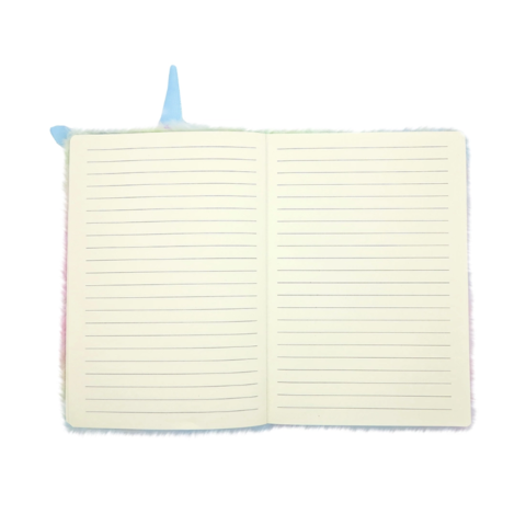 Ежедневник Единорог голубой