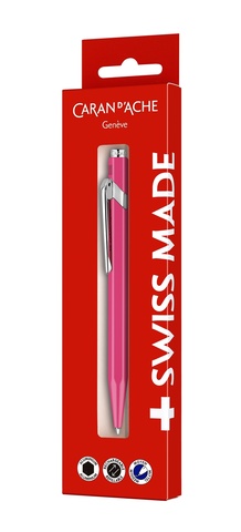 Ручка шариковая Caran d’Ache Office 849 Fluo, Pink (849.690)