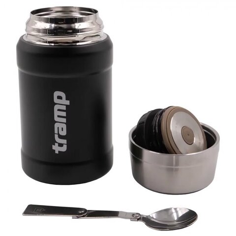 Картинка термос для еды Tramp trc-132 черный - 4