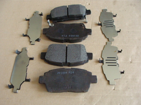 Колодки тормозные передние Geely MK, GS6