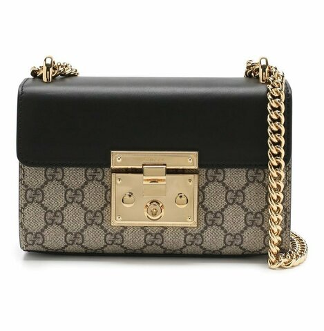 Сумка на плечо Gucci Padlock GG маленького размера