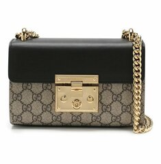 Сумка на плечо Gucci Padlock GG маленького размера