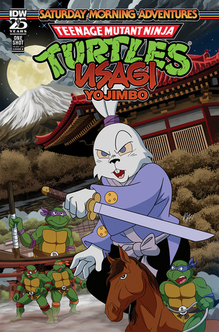 Teenage Mutant Ninja Turtles Usagi Yojimbo Saturday Morning Adventures #1 (Cover B) (ПРЕДЗАКАЗ!)