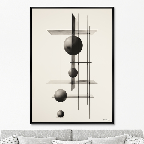 ArtNoMore - Репродукция картины на холсте Life of the mechanisms, No 1, 2024г.