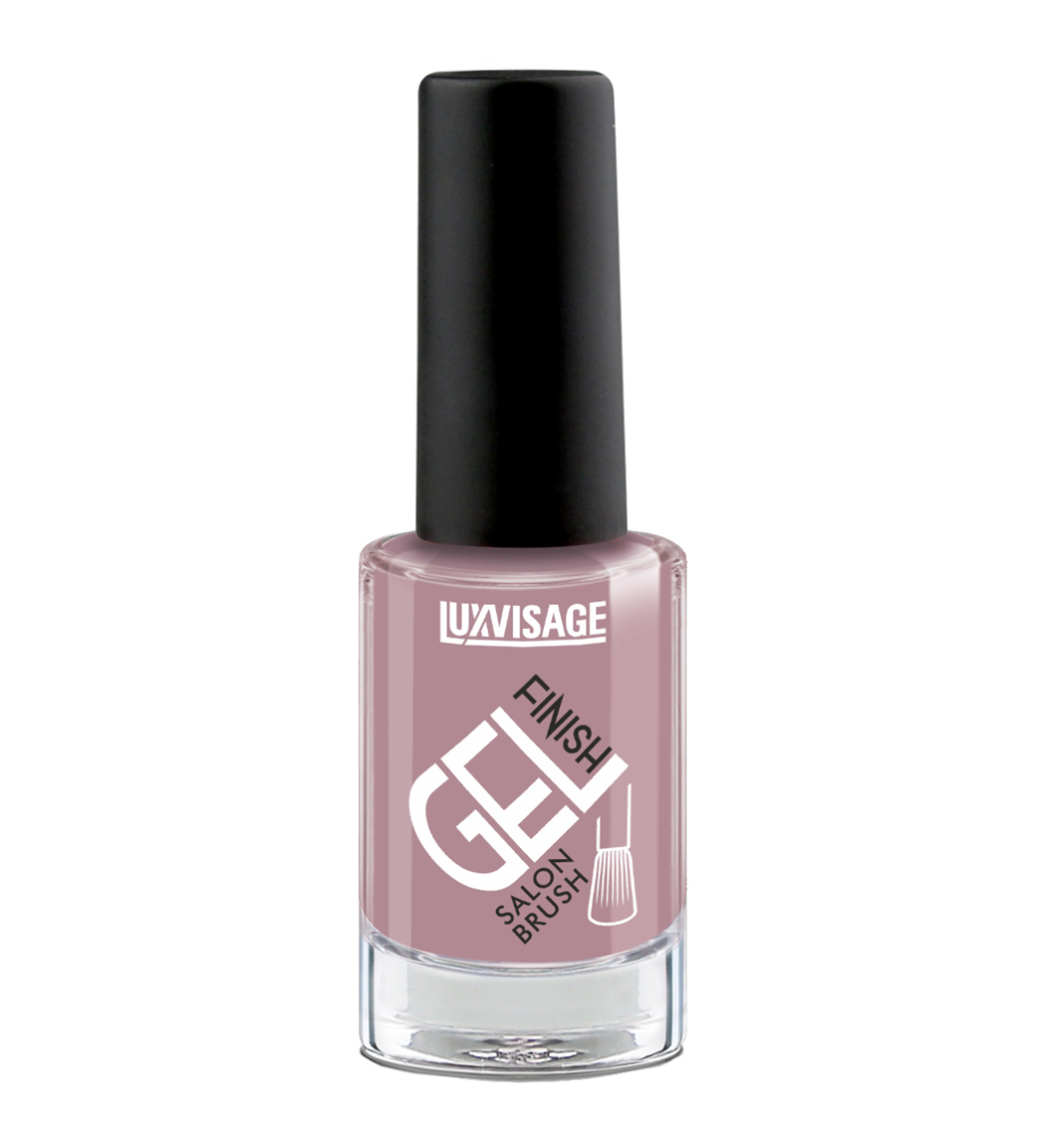 LuxVisage Лак для ногтей GEL finish тон 39(серо-лиловый дымчатый) 9г