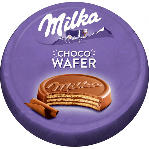 Вафля глазированная шоколадом «Milka» 30 гр