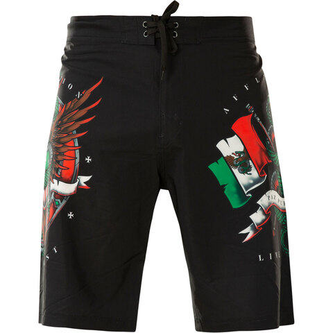 Affliction | Шорты мужские Tri Pride Boardshort 101BS176 перед