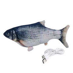 Homecat игрушка для кошек интерактивная шевелящаяся рыба на USB зарядке 25 см