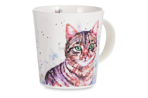 Кружка 320мл Dunoon Серый кот Ломонд