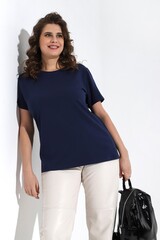 Футболка Базис-4 Виотекс ТЁМНО-СИНИЙ