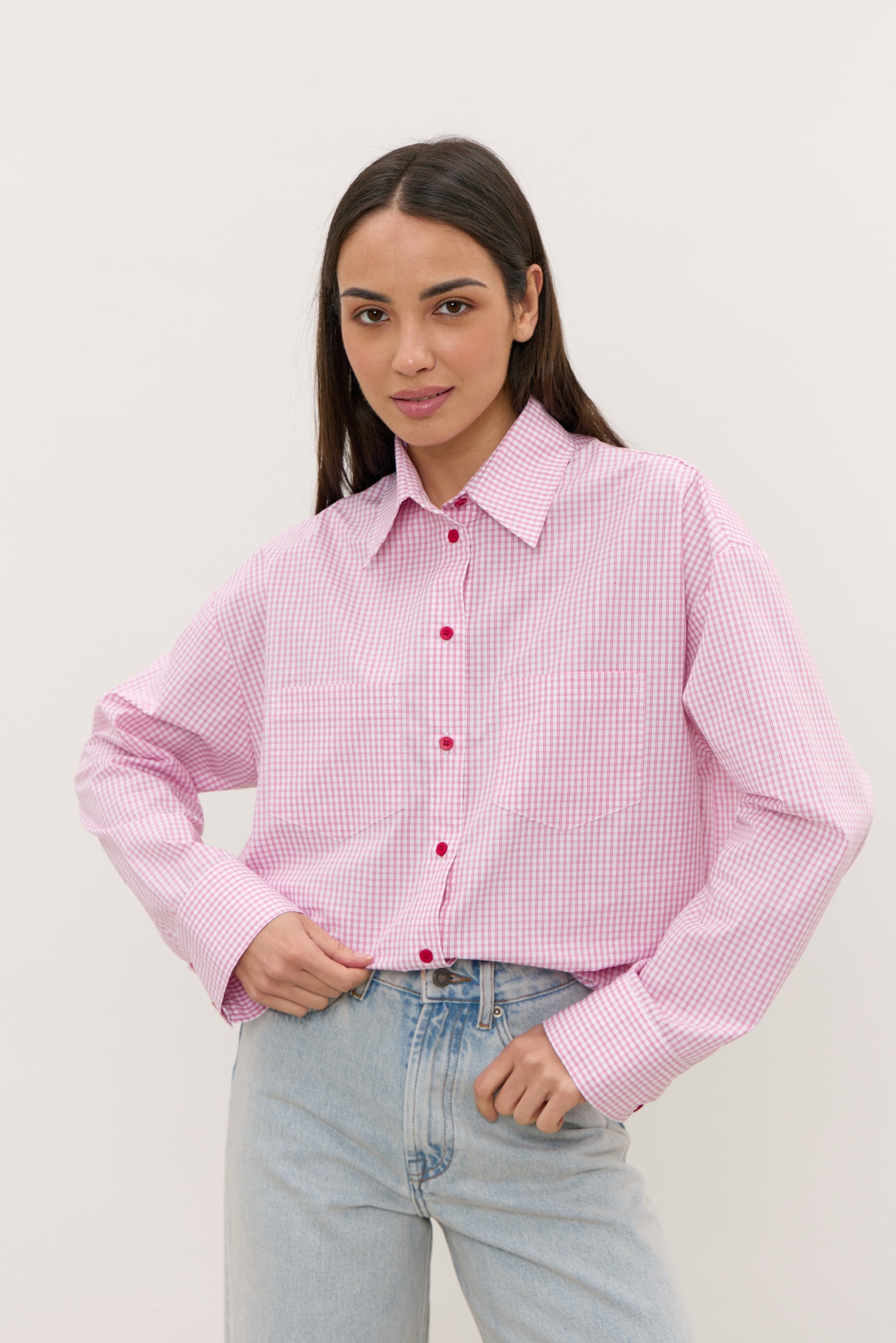 Рубашка BLUSH GRID