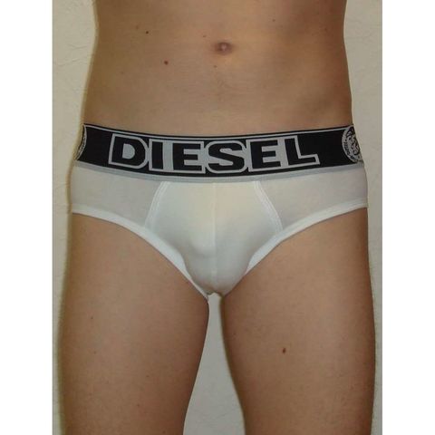 Мужские трусы брифы Diesel Indian White Brief