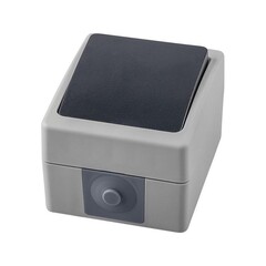 Серия Велена IP54, выключатели, цвет серый/графит