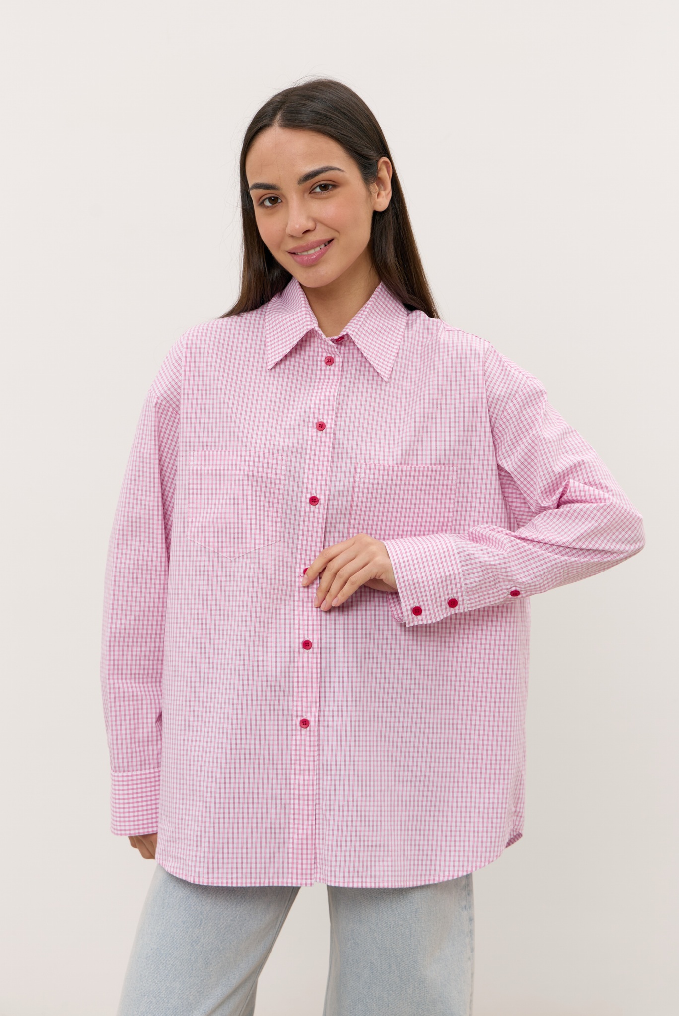 Рубашка BLUSH GRID