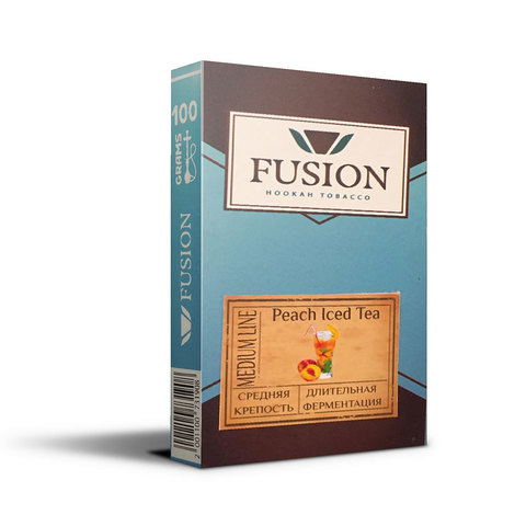 Табак Fusion Medium Peach Iced Tea 100 г