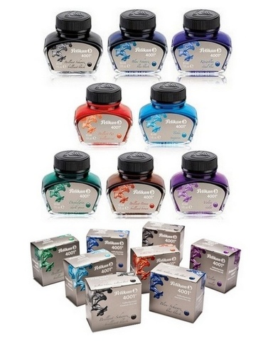 Флакон с чернилами Pelikan Ink 4001 76, Blue-Black, 30 ml (301028)