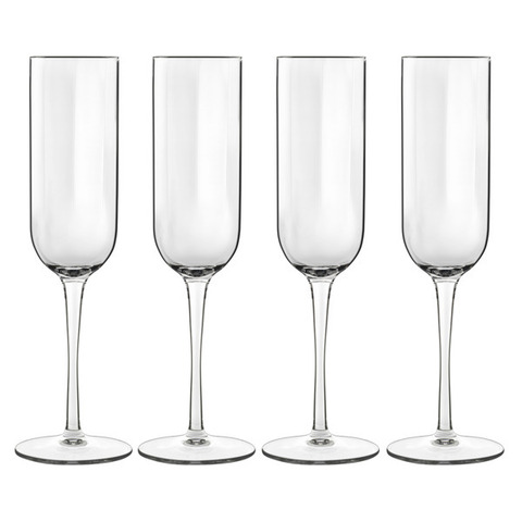 Набор фужеров для игристого вина 4шт 210мл Luigi Bormioli Джаз