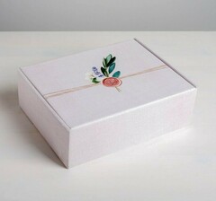 Коробка самосборная одиночная Прямоугольник, 21*27*9 см, «Эко», 1 шт.
