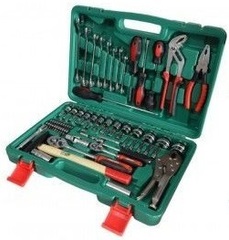 Набор инструмента  BraumAuto  72 предм.1/2-1/4 (6 гран.) Хром