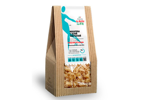 Макароны с белой клетчаткой Pasta la Bella for FIT, 300г